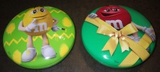 Lot de 2 Boites métallique de marque M&M's