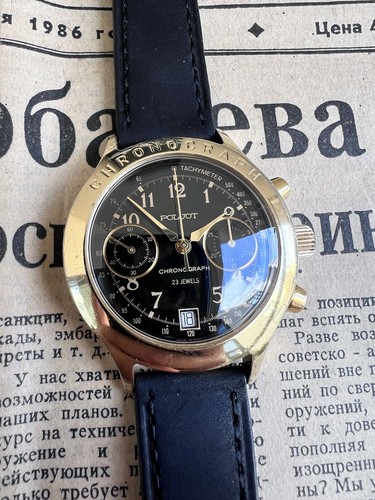 Montre chronographe poljot - montre,