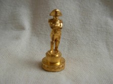 RARE PETIT CACHET EN BRONZE DORE,NAPOLEON,EPOQUE FIN XIXème.