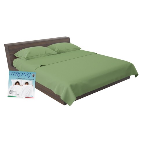 Set draps lit en - en, coton