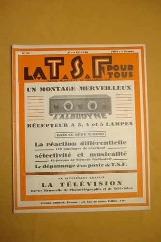 Revue magazine tsf - revue, la