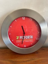 Pendule vintage  publicitaire