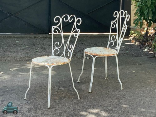 Paire chaises jardin - chaises,