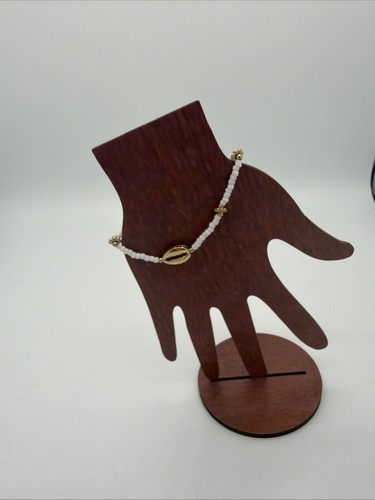 Bracelet perles blanches