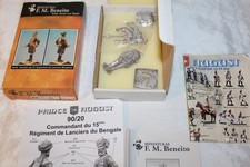 figurine 90 mm BENEITO miniature métal lancier du bengale maquette Prince august