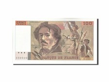 [#206575] Banknote, France, 100 Francs, 100 F 1978-1995 ''Delacroix'', 1995, UNC