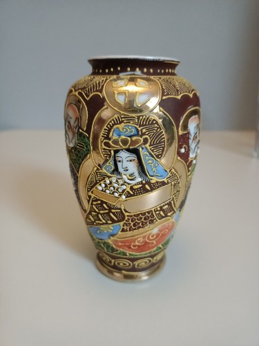 Vase satsuma porcelaine - vase,