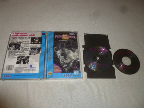 Boxed sega video game - cd, prize