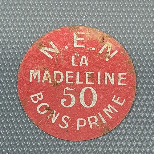Ancien jeton nen - nen, madeleine