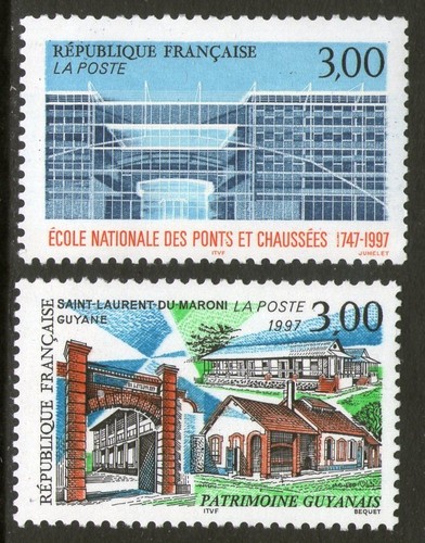 Timbres 3047 3048 neuf luxe - timbres, xx