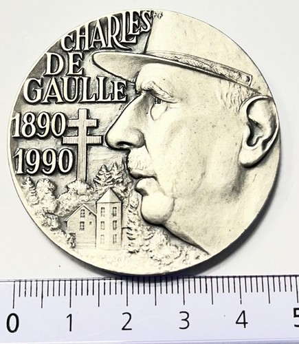 Medaille bronze charles - medaille, de