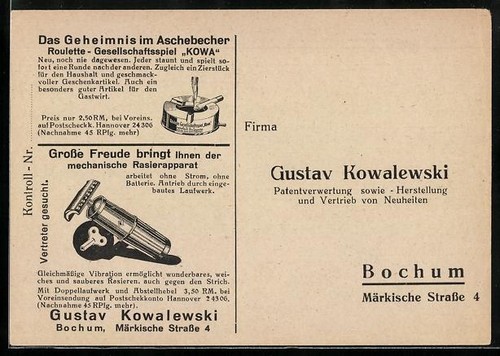 Carte postale bochum - postale,