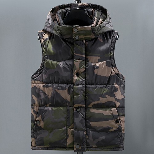Gilet matelassé camouflage - gilet,