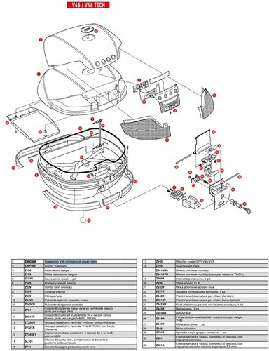 Givi couvercle top - givi, case
