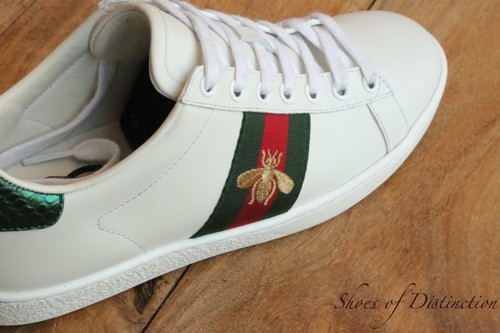 Baskets gucci ace bee cuir - gucci,