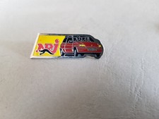 Pin's Auto / Car / Voiture - RENAULT clio rouge NRJ