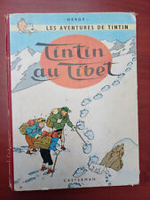 Tintin au Tibet - EO française 4ème plat B29 - 1960 - cote BDM 400€
