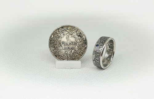 Bague pièce monnaie - pièce,