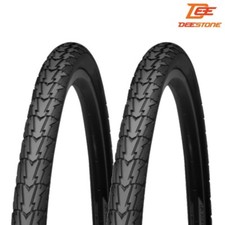 2 Pneus Noir Pour Vélo