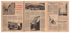 1957 DOCUMENT (ref Sla 004) FOUR SOLAIRE DE MONTLOUIS  3pages