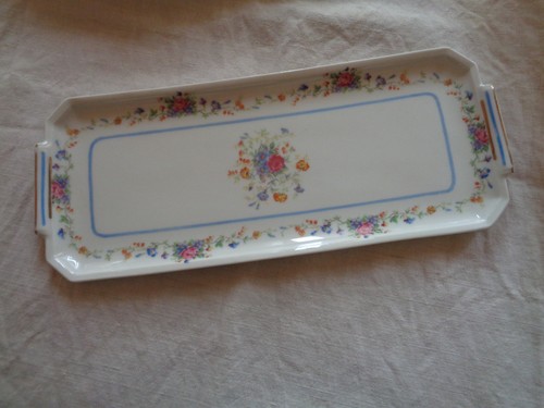 Plat cake porcelaine de - À,