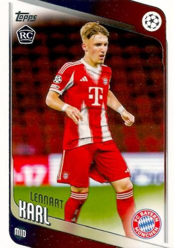 2025 topps ucc lennart karl - 2025,