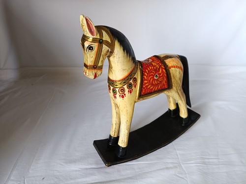 Jouet cheval bascule deco - bascule,