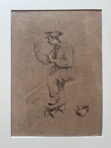 Dessin xixe pierre noire - pierre,