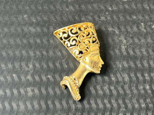 Broche vintage buste de - broche, –