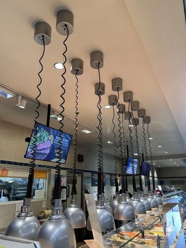 Hatco overhead food warming - food,