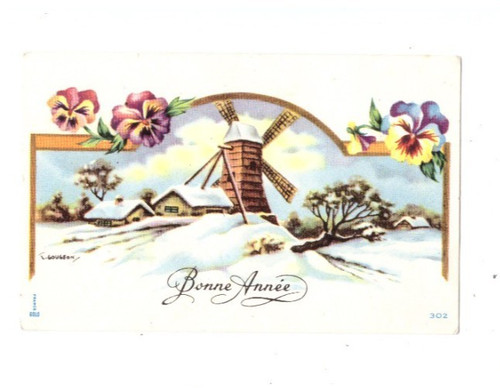 Moulin vent bois - moulin, en