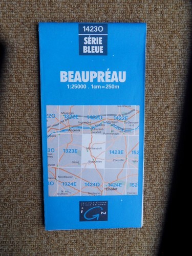 527 carte ign série - 527-,