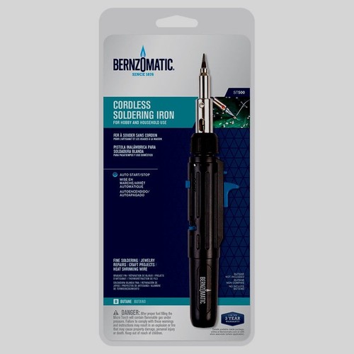 Bernzomatic cordless soldering - bernzomatic,
