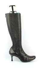 AIRSTEP Bottes Talons Cuir Noir Mollets Fins T 36 Très bon état