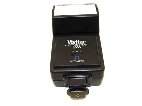 Vivitar v2000 shoe mount flash - v2000,