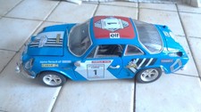 Burago  ALPINE A110 Tour de Corse  N°1  1973  1/16  TBE