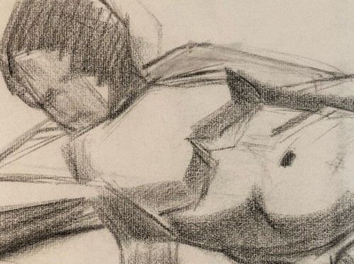 Dessin crayon femme art - dessin,