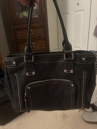 Vintage all leather longchamp - vintage,