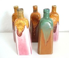 5 Flacons Bouteille Vase