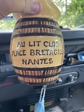 Ancien Pichet Au Lit Clos Breton Nantes Cidre Céramique Bistro Année 50 Bretagne