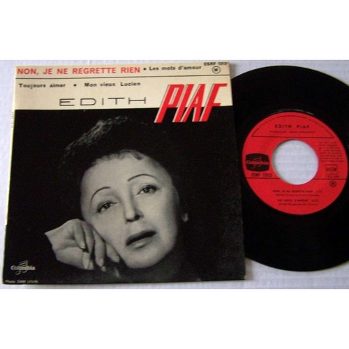Vinyle edith piaf - 45,