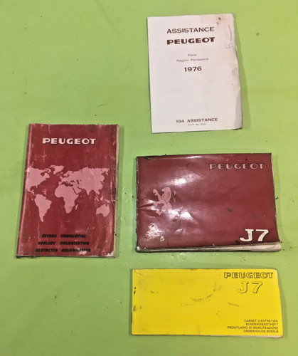 Livret notice manuel peugeot - manuel, /