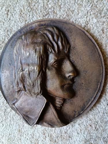 Medaillon bronze napoleon - en,
