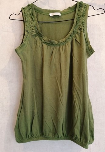 Débardeur vert tout coton - , t36
