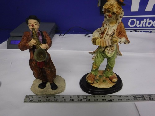Clown saxophone and accordion - clown,