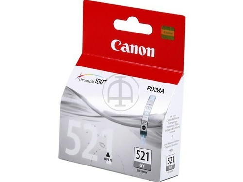 Cartouche canon grise 521 - cartouche,