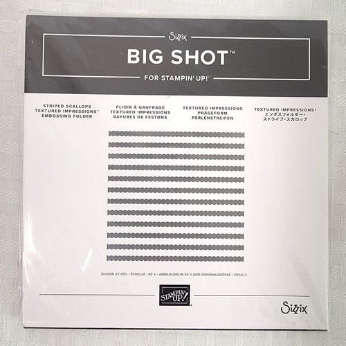 Sizzix big shot - big, striped