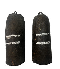 2 Poids d'horloge comtoise ou