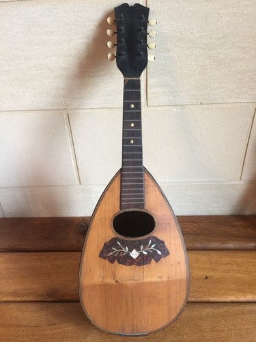 Mandoline ancienne restaurer - mandoline, a
