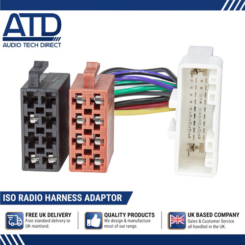 Iso radio adaptateur - radio,